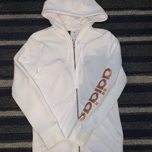 Adidas Hooded Zip Up